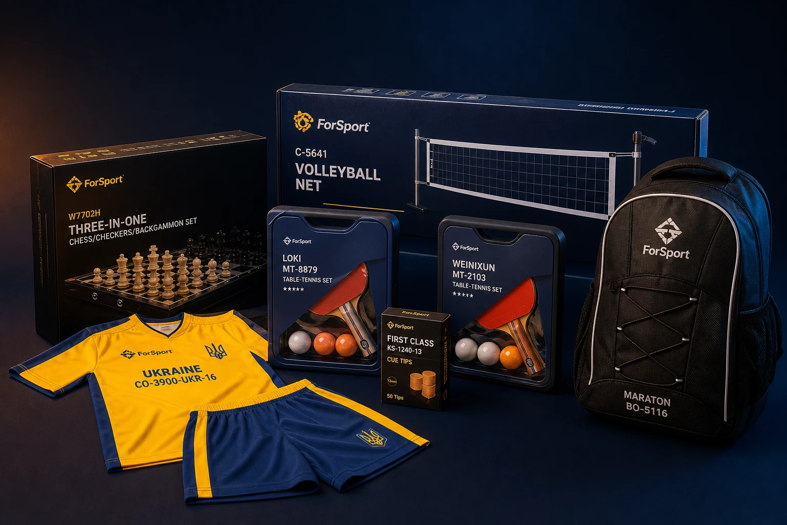 ForSports: catalog discipline before scale — Sports, combat and outdoor goods · Ukraine