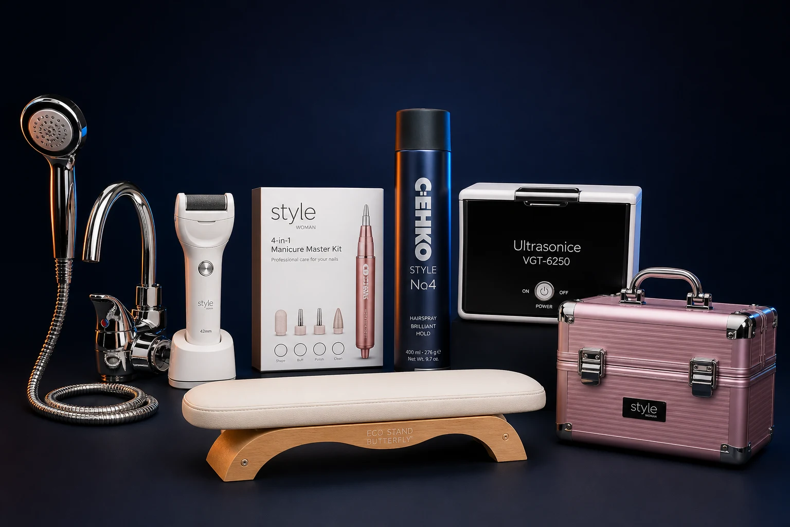 Style Woman: proven products separated from development inventory — Equipment and supplies for beauty professionals · Ukraine